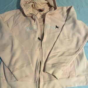 The Black Dog Women’s Light Pink Zip-Up Jacket